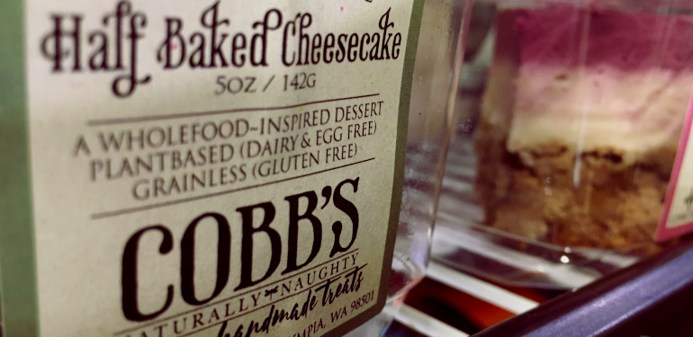 Cobb's cheesecake in frozen department 2018