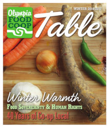 Table Magazine Winter 2016 cover