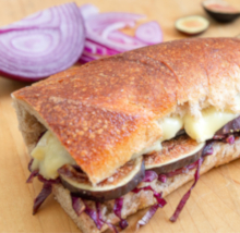 Image of Brie, Fig and Onion Panini