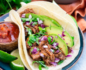 Image of Slow Cooker Orange Chipotle Beef Tacos