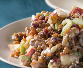 Image of Wheatberry and Apple Salad