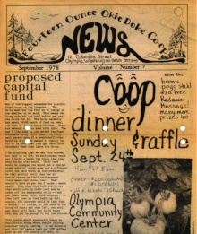 Front Cover Co-op News September 1978