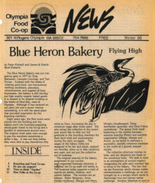 Cover of Co-op News, Winter 1986