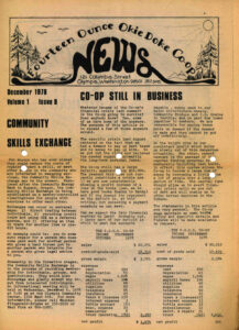 Co-op News Front Page December 1978